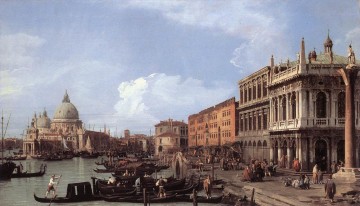 風景 Painting - モロ・ルッキング・ウェスト・カナレット・ヴェネツィア